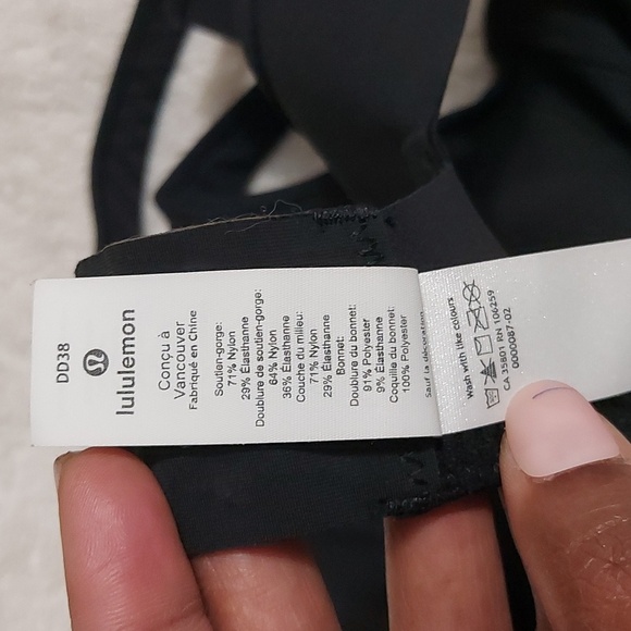 Lululemon UltraLu Square neck workout bra Medium Support - Picture 9 of 9
